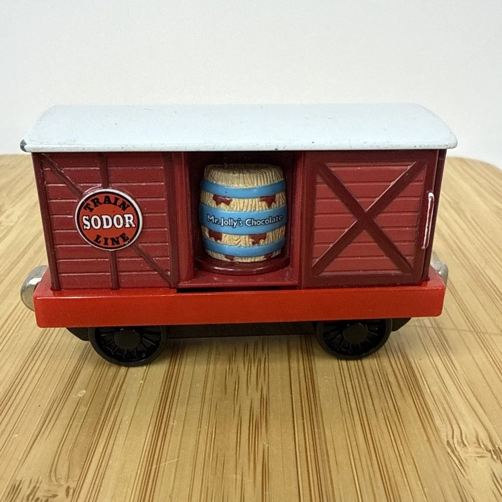 Thomas and Friends Box Car Brendam Shipping Magic Cargo Flip Door‎ Diecast Train